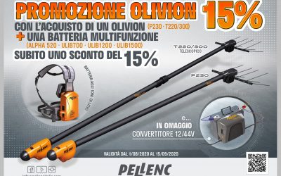 OFFERTA 2020 OLIVION + BATTERIA -15%